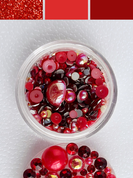 Red Signature Sparkles Bling Blend